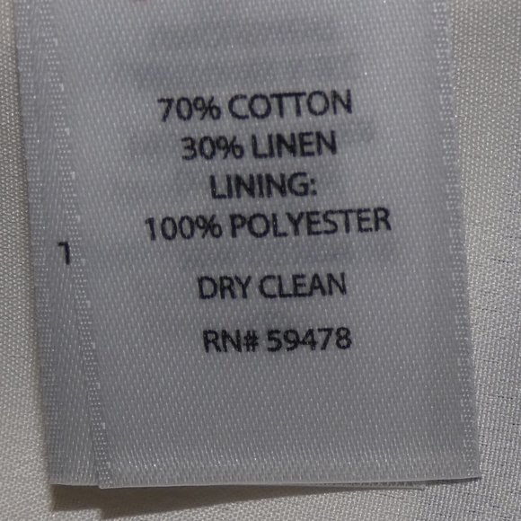 Saint Tropez Dress Womens Dress Size 4 White / Blue Strips - Picture 7 of 7